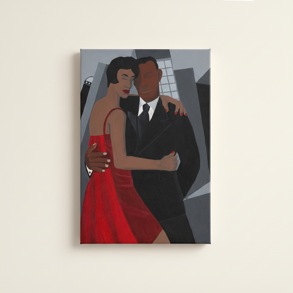 Night on the Town — Canvas Print