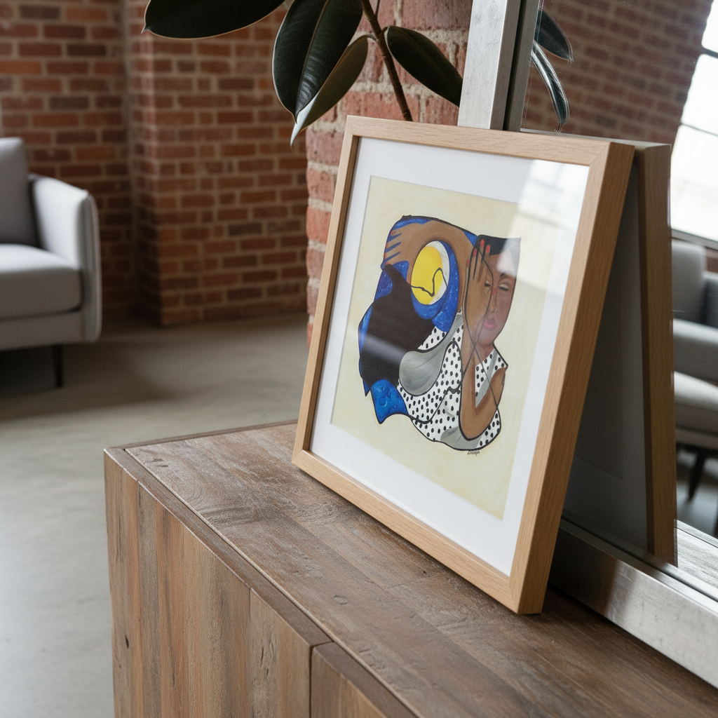 Cosmic Art - One With The Universe Line Art Print