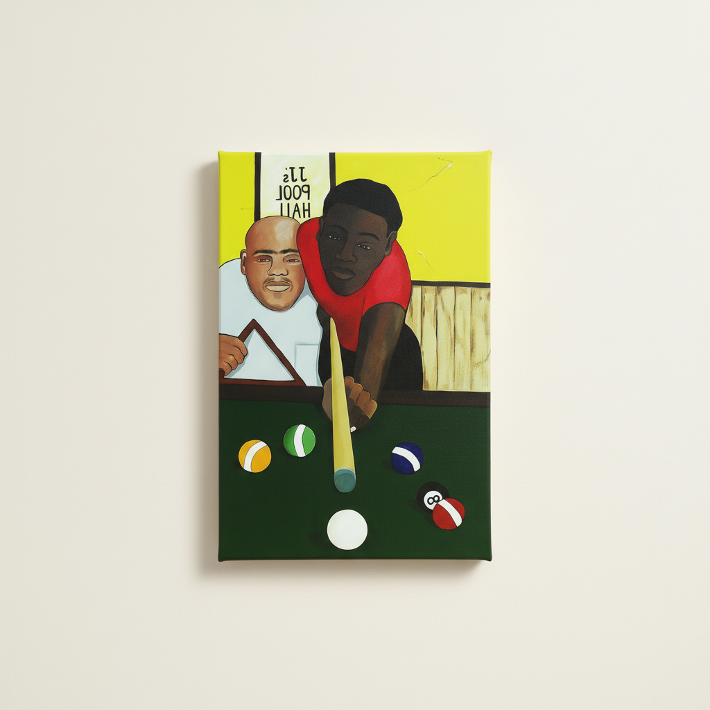 Pool Hall — Canvas Print