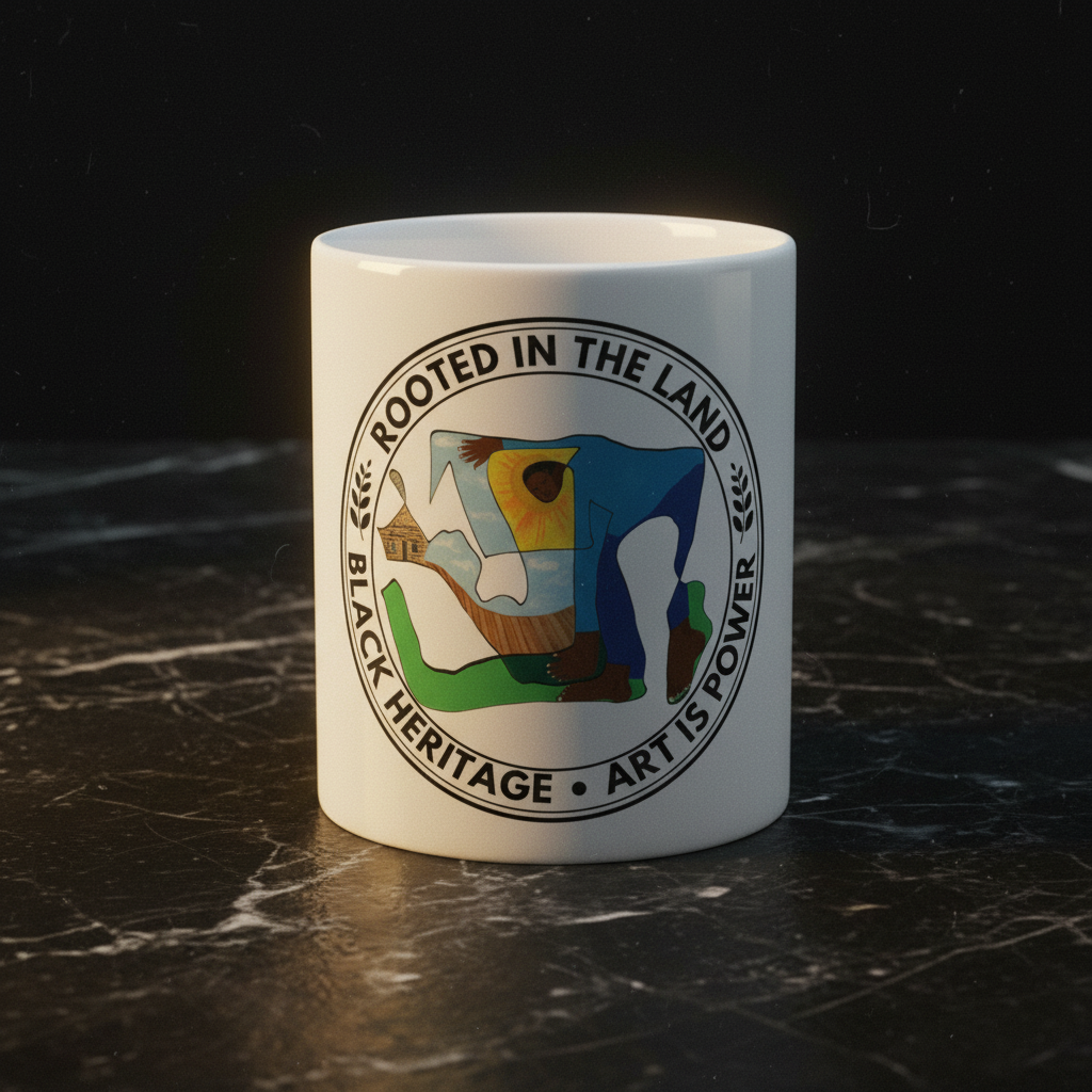 Rooted in the Land Mug — Art Is Power Vol. I | Inkwell Fine Art Prints