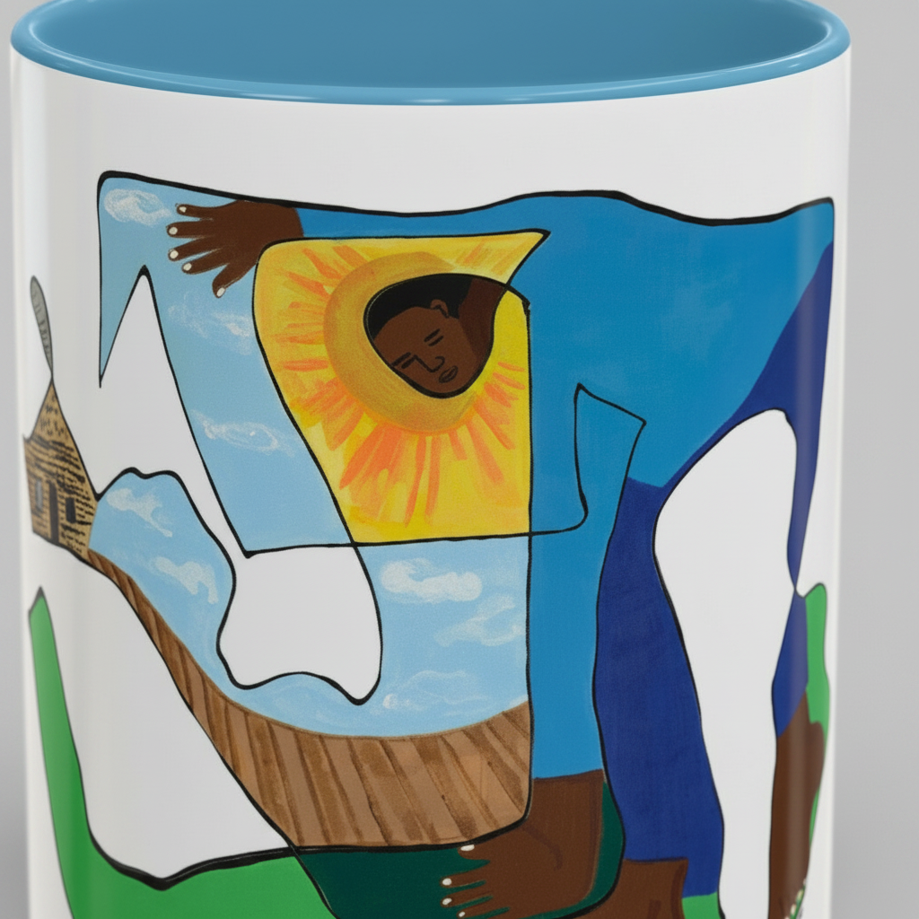 Sharecropper Black History Art Mug - Ceramic Coffee Mug - African American Heritage Gift