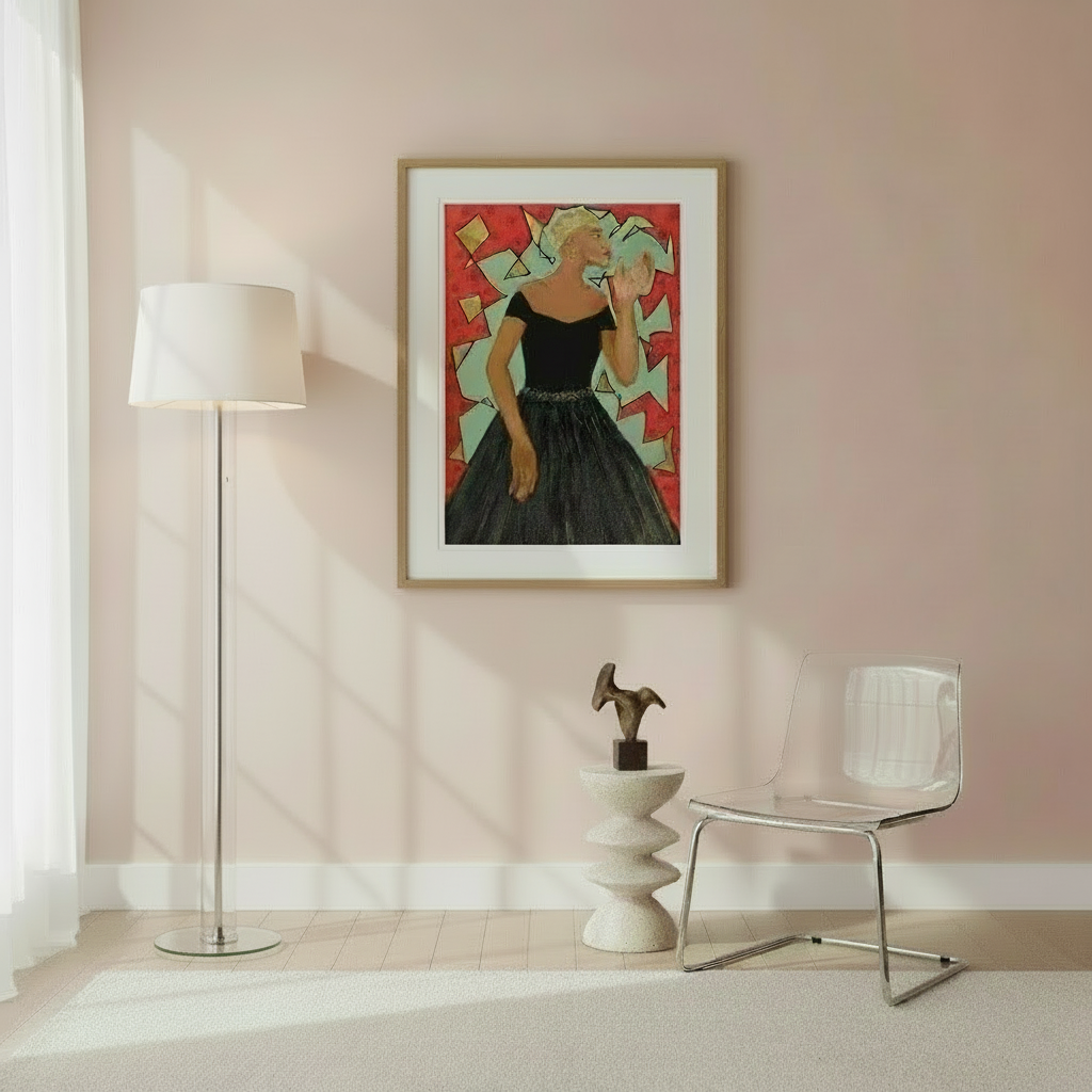 Black Woman Empowerment Art Print | African American Wall Decor