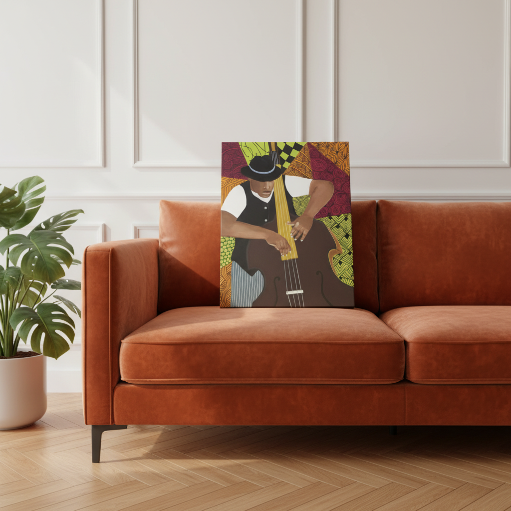 Tangle Bass — Canvas Print