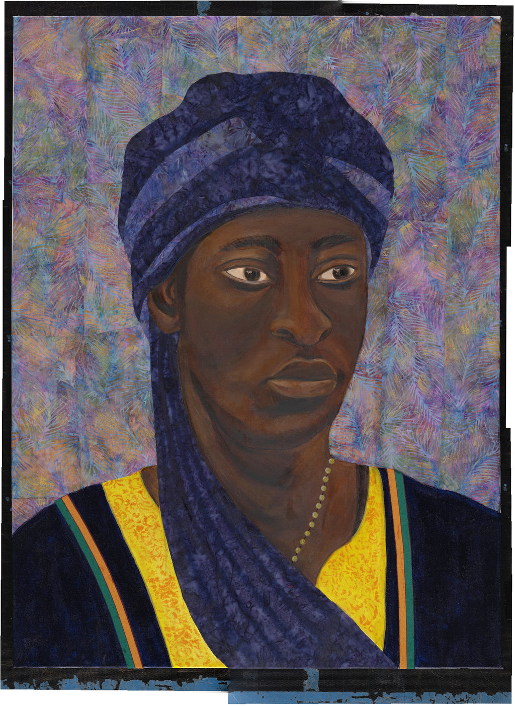 The African | Original Mixed Media Painting