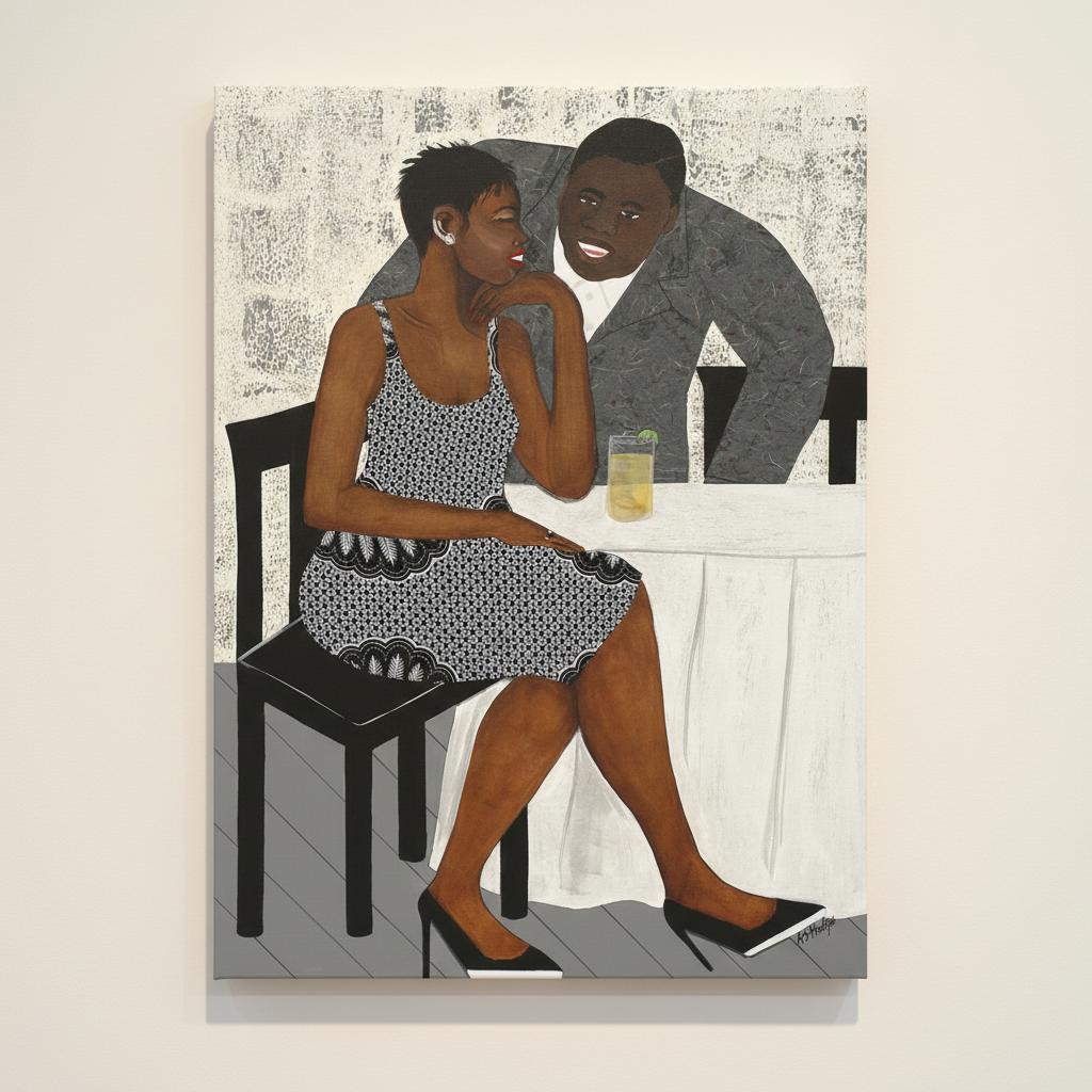 The Conversation — Canvas Print