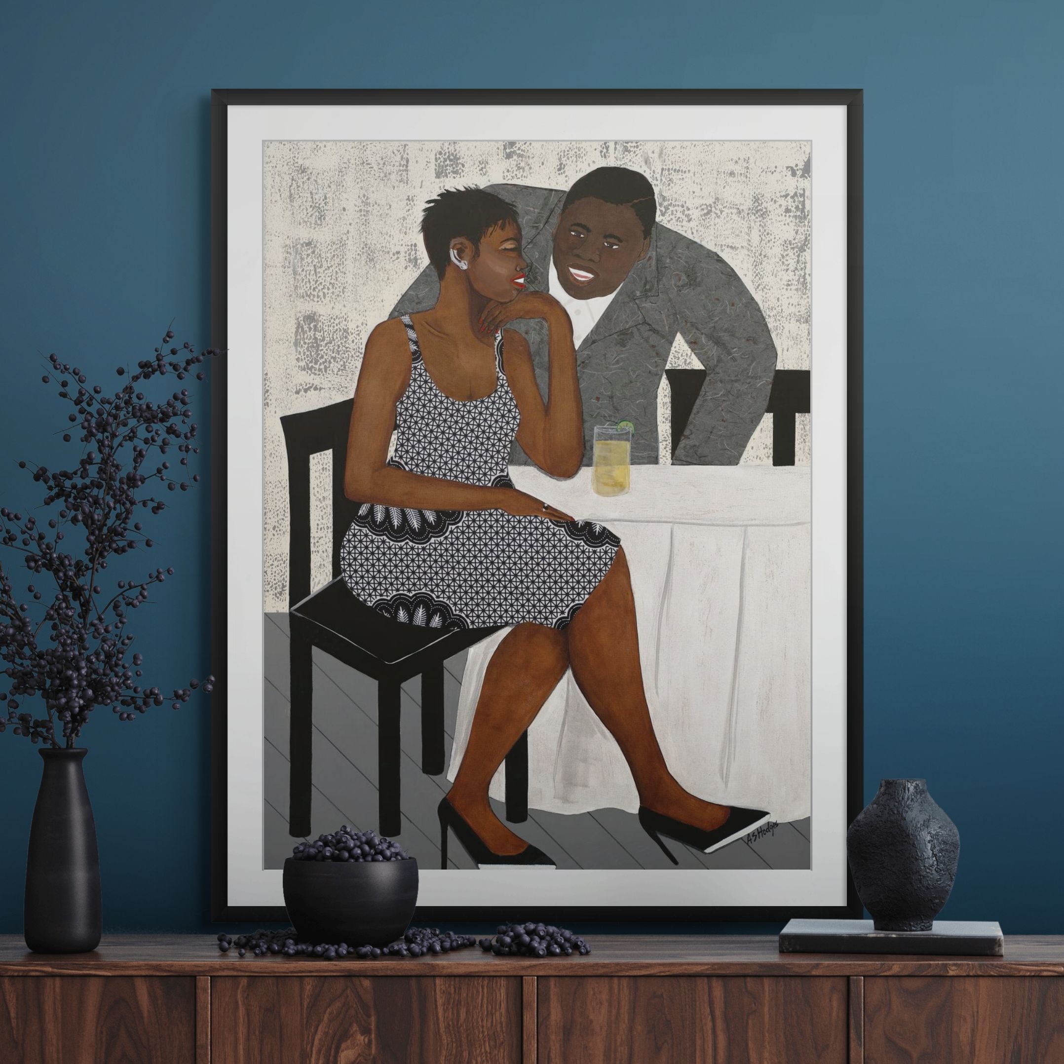 The Conversation - Fine Art Print - Antionette's Artistry