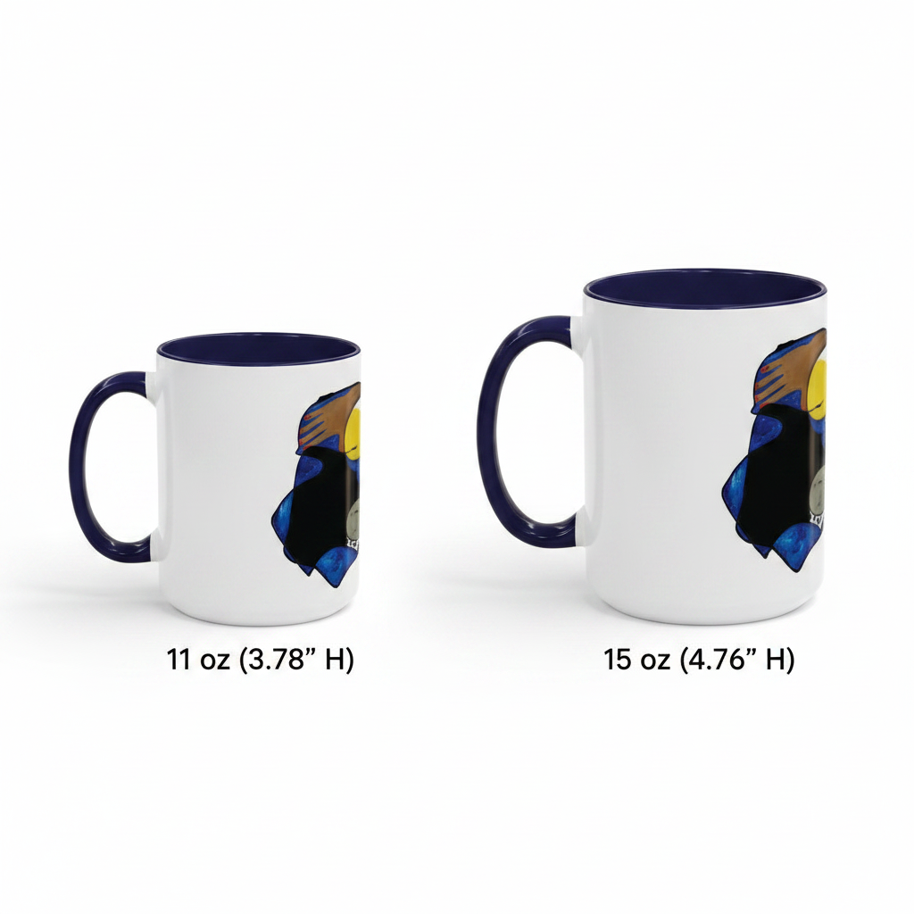 One with the Universe Cosmic Art Mug - Spiritual Black Woman Art Ceramic Mug - Celestial Gift