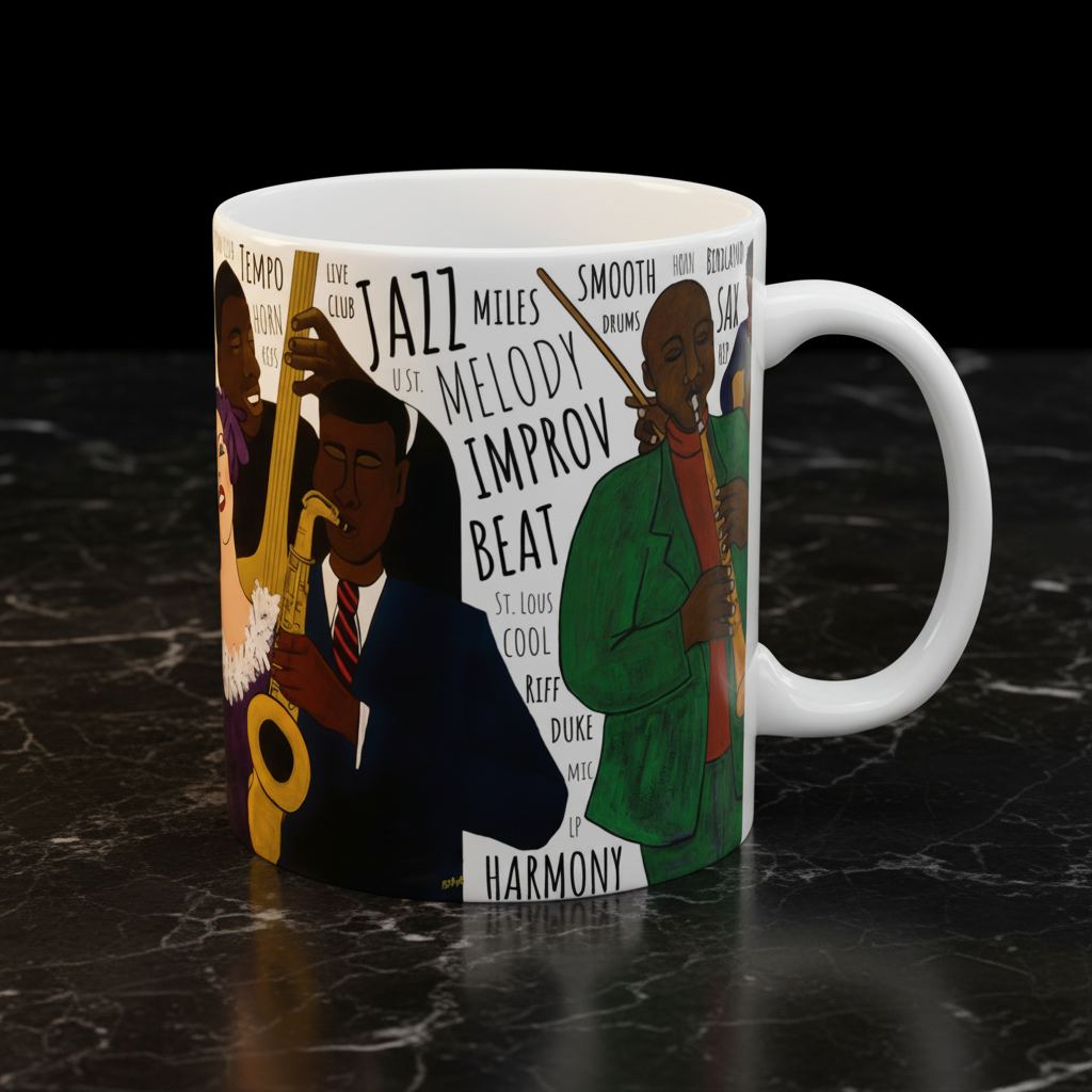 Battle of the Jazz Bands Mug (11 oz)
