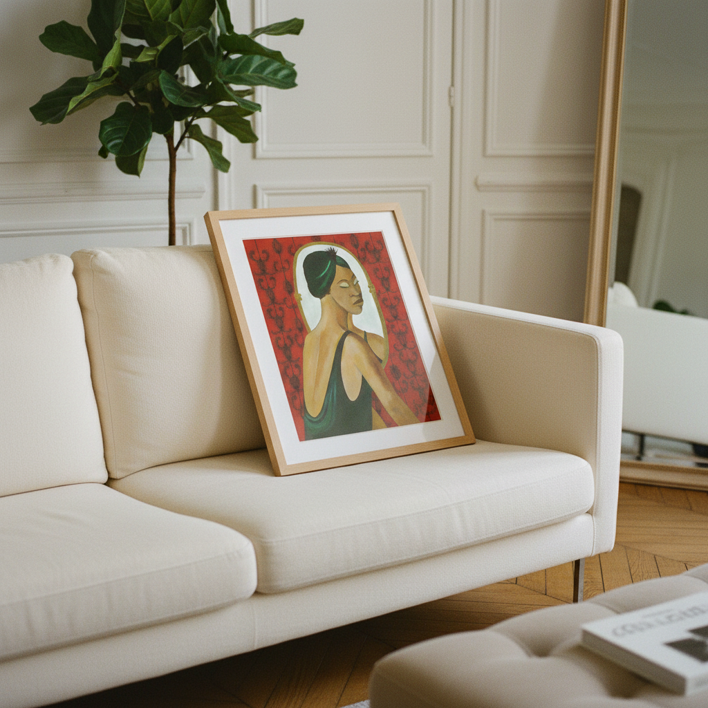 Black Woman Art Print | African American Wall Decor