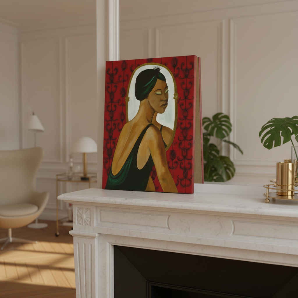 Black Woman Art Print | African American Wall Decor