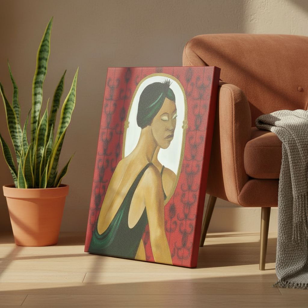 Black Woman Art Print | African American Wall Decor