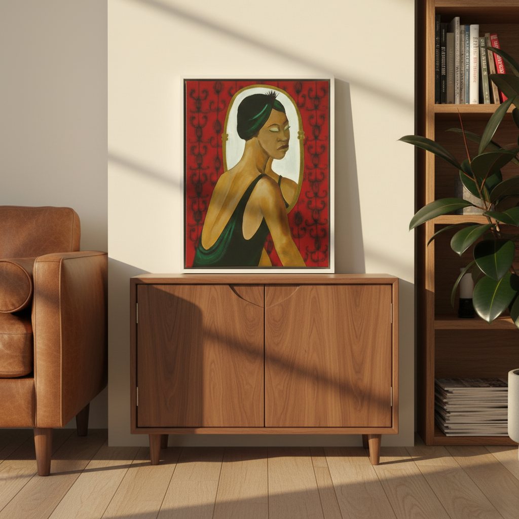 Black Woman Art Print | African American Wall Decor