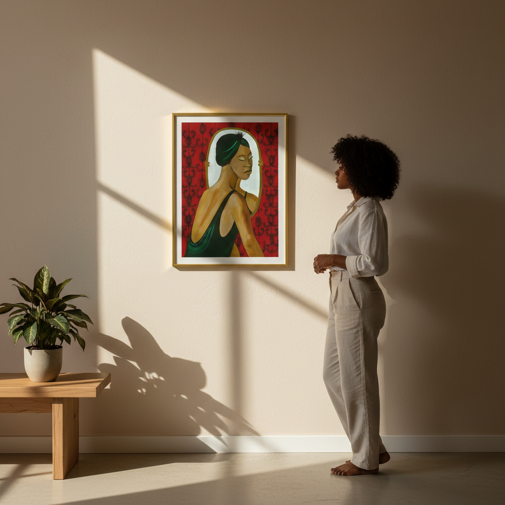 Black Woman Art Print | African American Wall Decor
