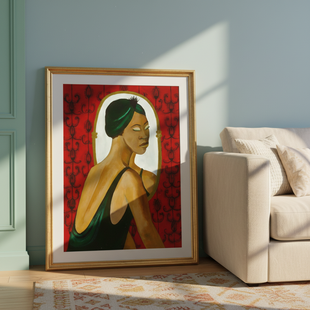 Black Woman Art Print | African American Wall Decor