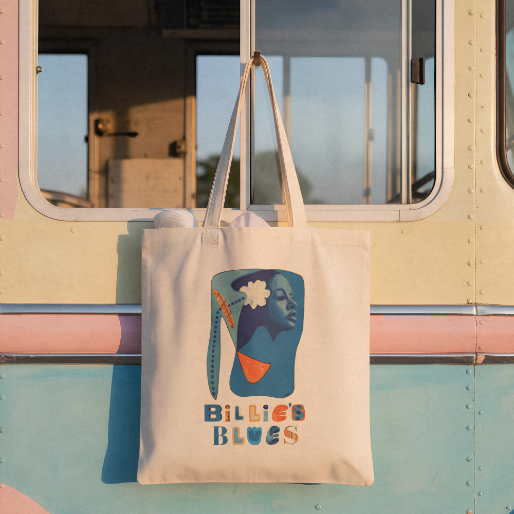 Billie's Blues Tote Bag — Art Is Power Vol. I | Inkwell Fine Art Prints