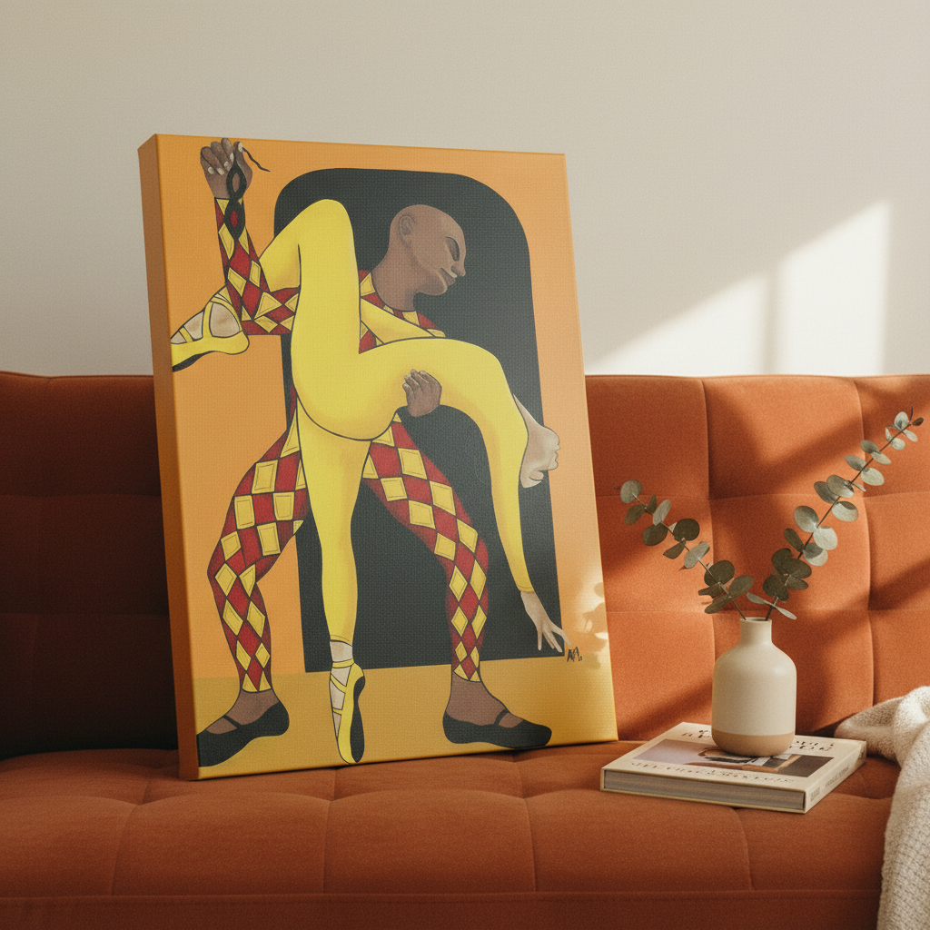 Dance of the Harlequin — Canvas Print