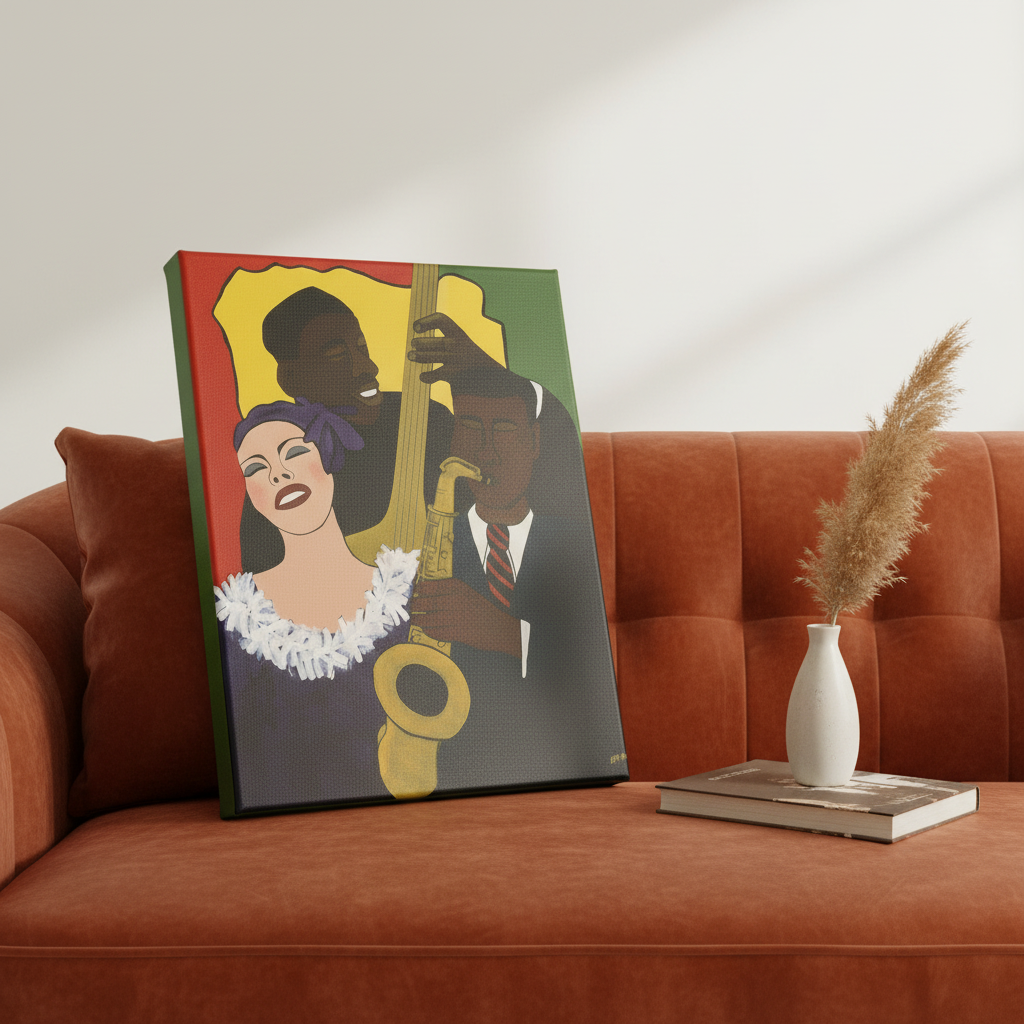 Feelin' the Rhythm — Canvas Print