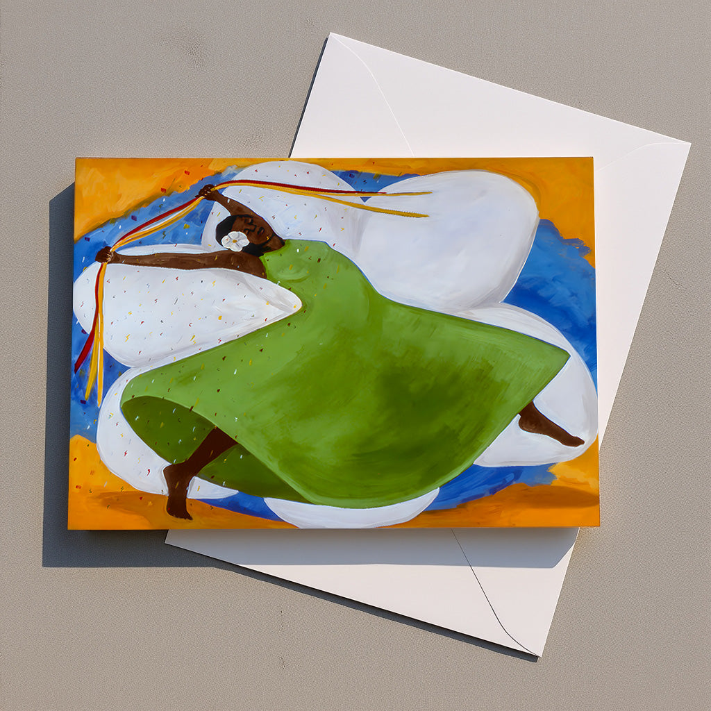 Move the Soul – African American Dance Greeting Card Set (5-Pack)