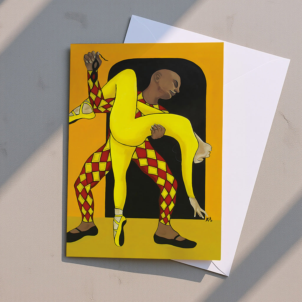 Move the Soul – African American Dance Greeting Card Set (5-Pack)