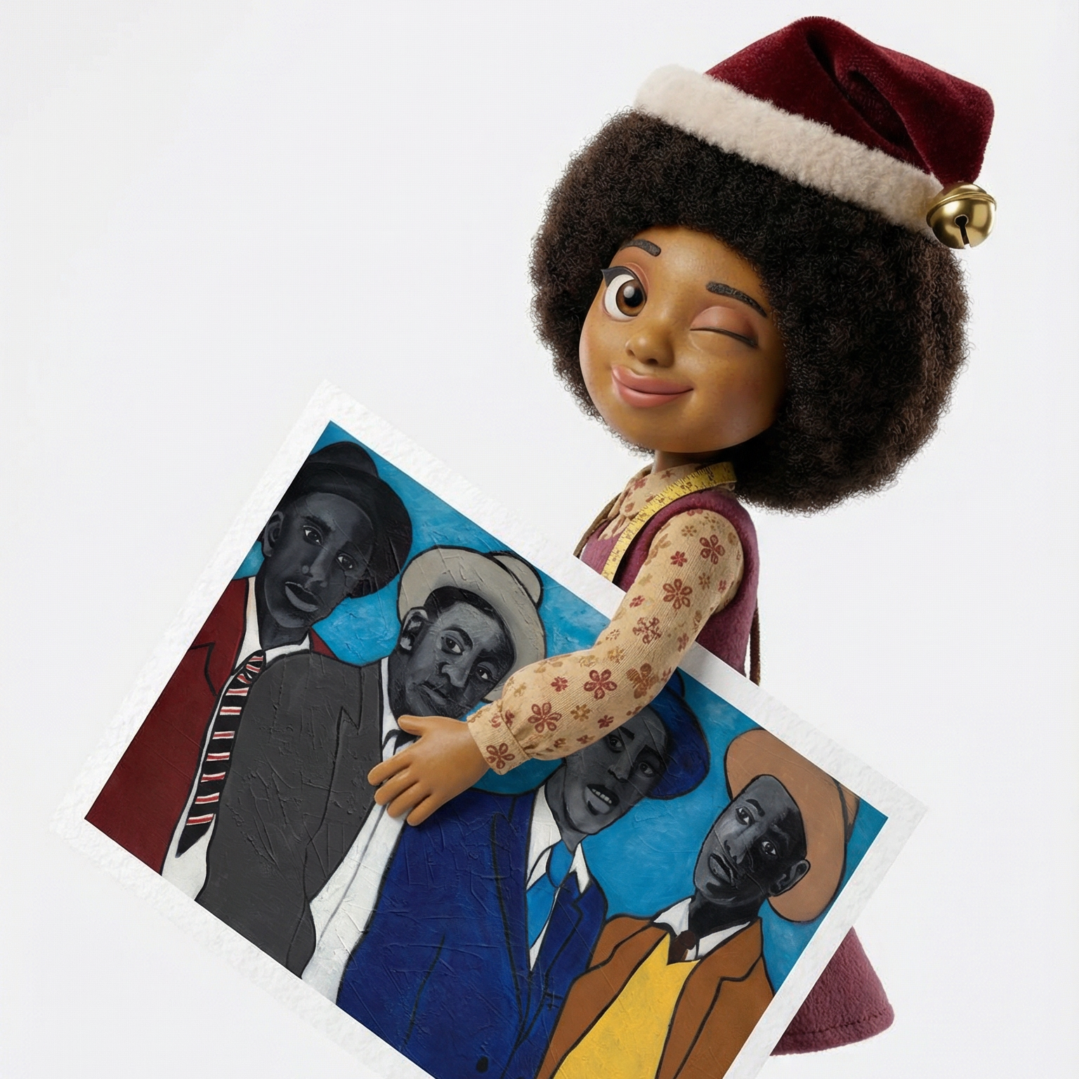 Four Guys Black Dandy Art Print - African American Men Wall Art