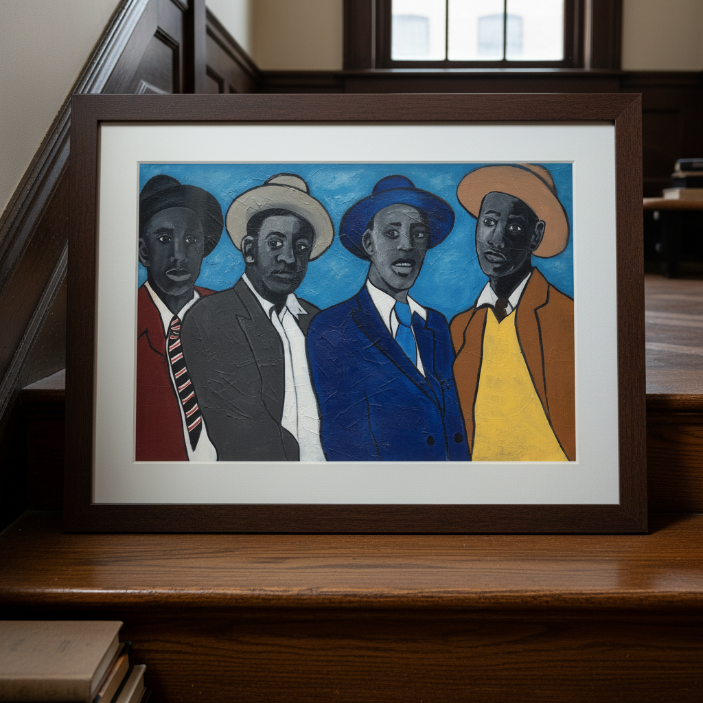 Black Dandyism Art Print | African American Wall Decor