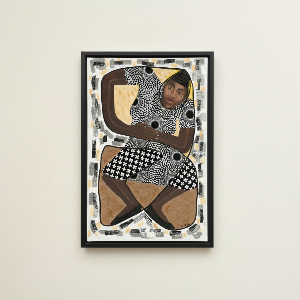 Caribbean Dance Framed Canvas Wall Art | African American Decor