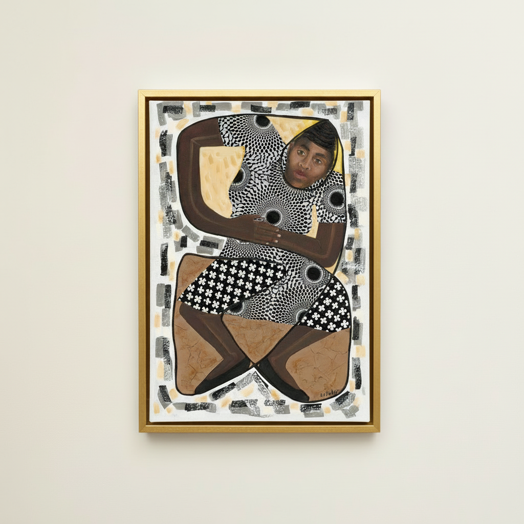 Caribbean Dance Framed Canvas Wall Art | African American Decor