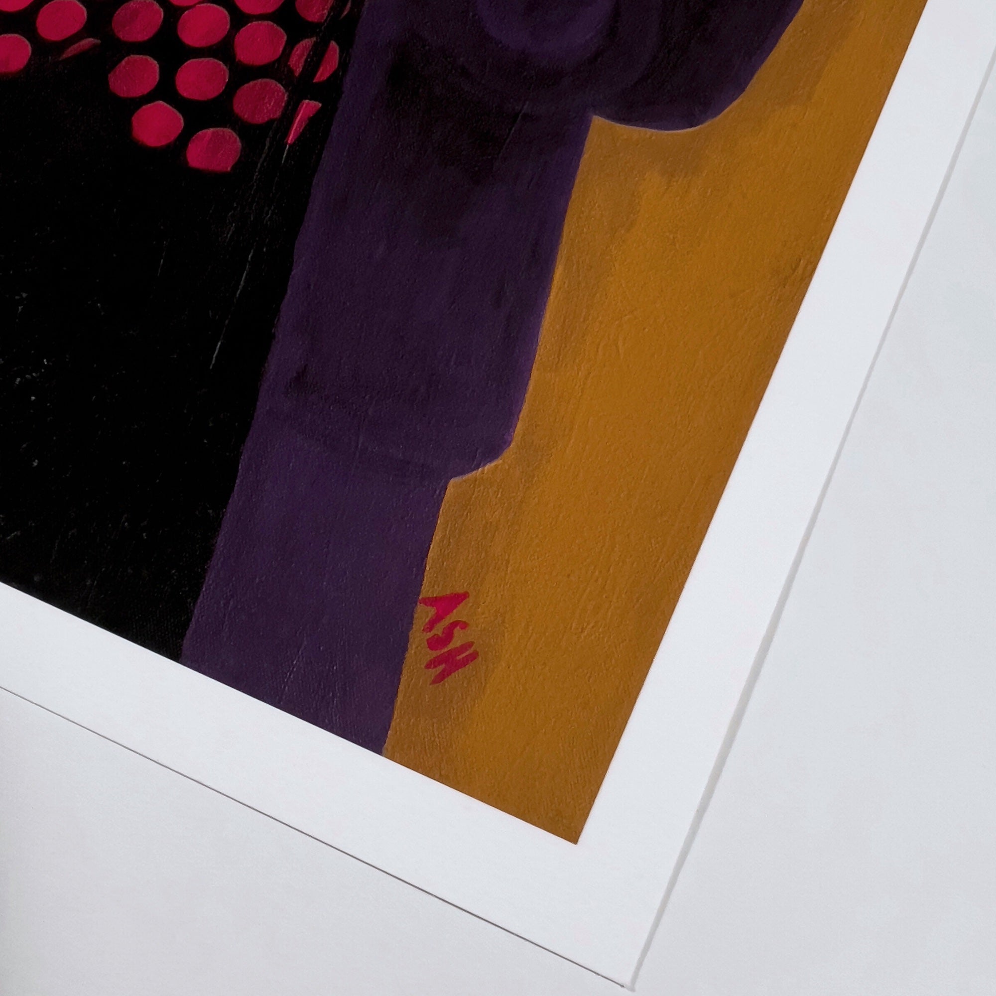 Jazz Singer - Framed Vocalist Fine Art Print | Wall Decor