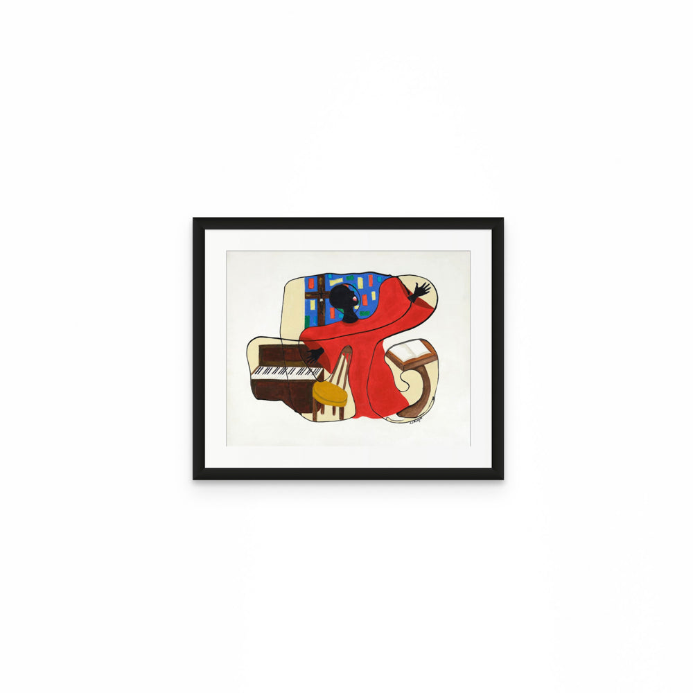 Glory - Continuous Line Fine Art Print - Antionette's Artistry