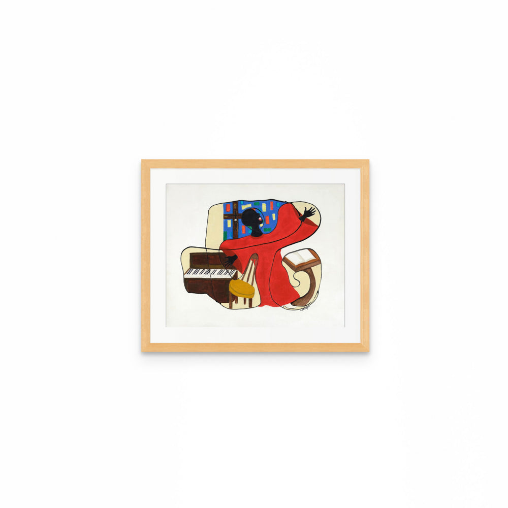 Glory - Continuous Line Fine Art Print - Antionette's Artistry