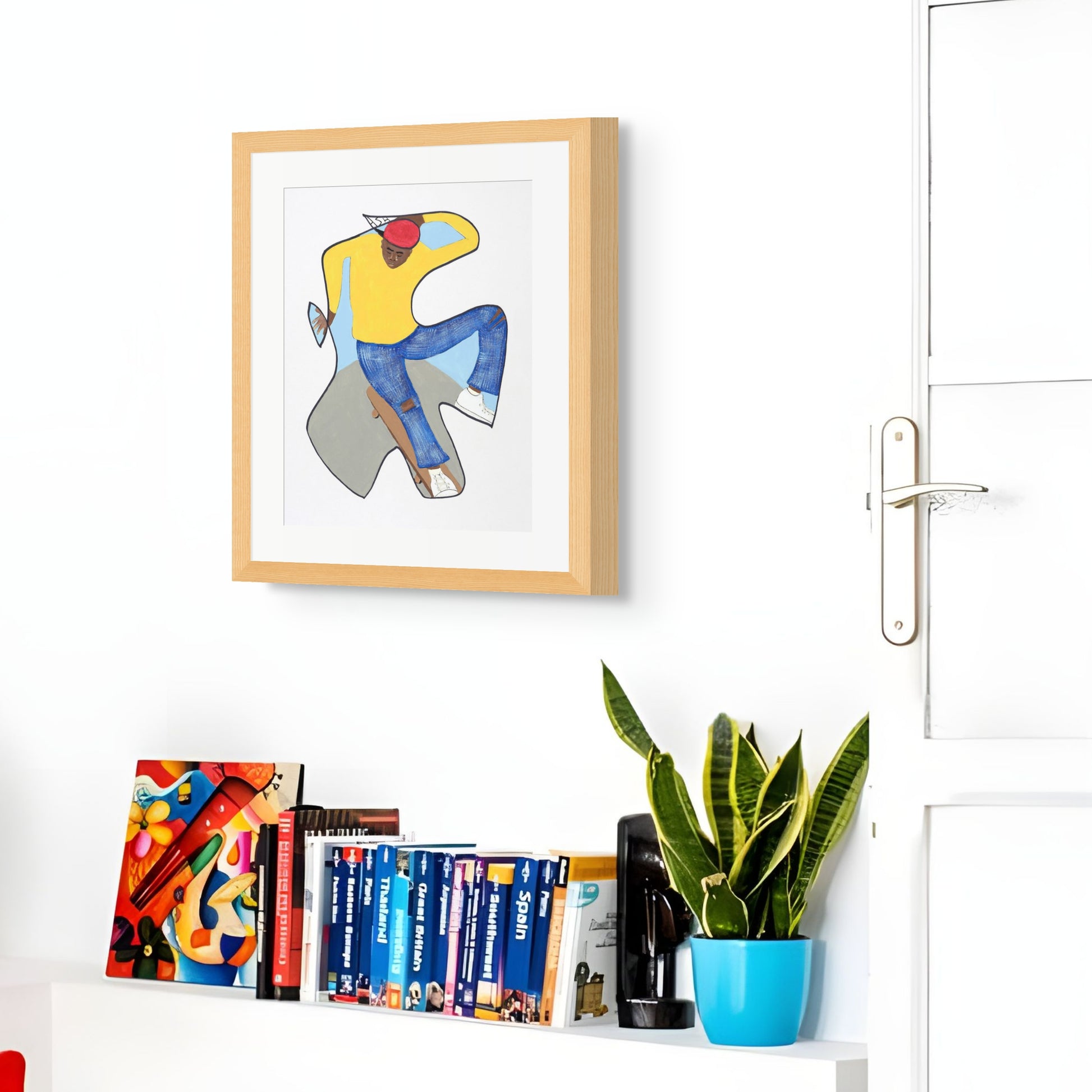 Betcha Can't Do This - Continuous Line Fine Art Print - Antionette's Artistry