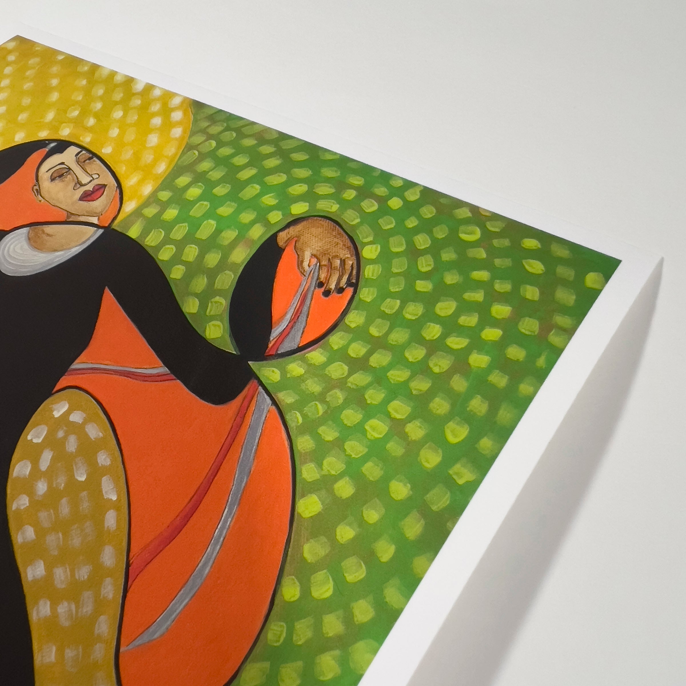 Acrobat - Continuous Line Fine Art Print - Antionette's Artistry
