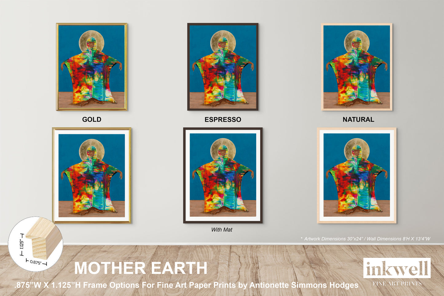 Mother Earth - Framed Fine Art Print - Antionette's Artistry