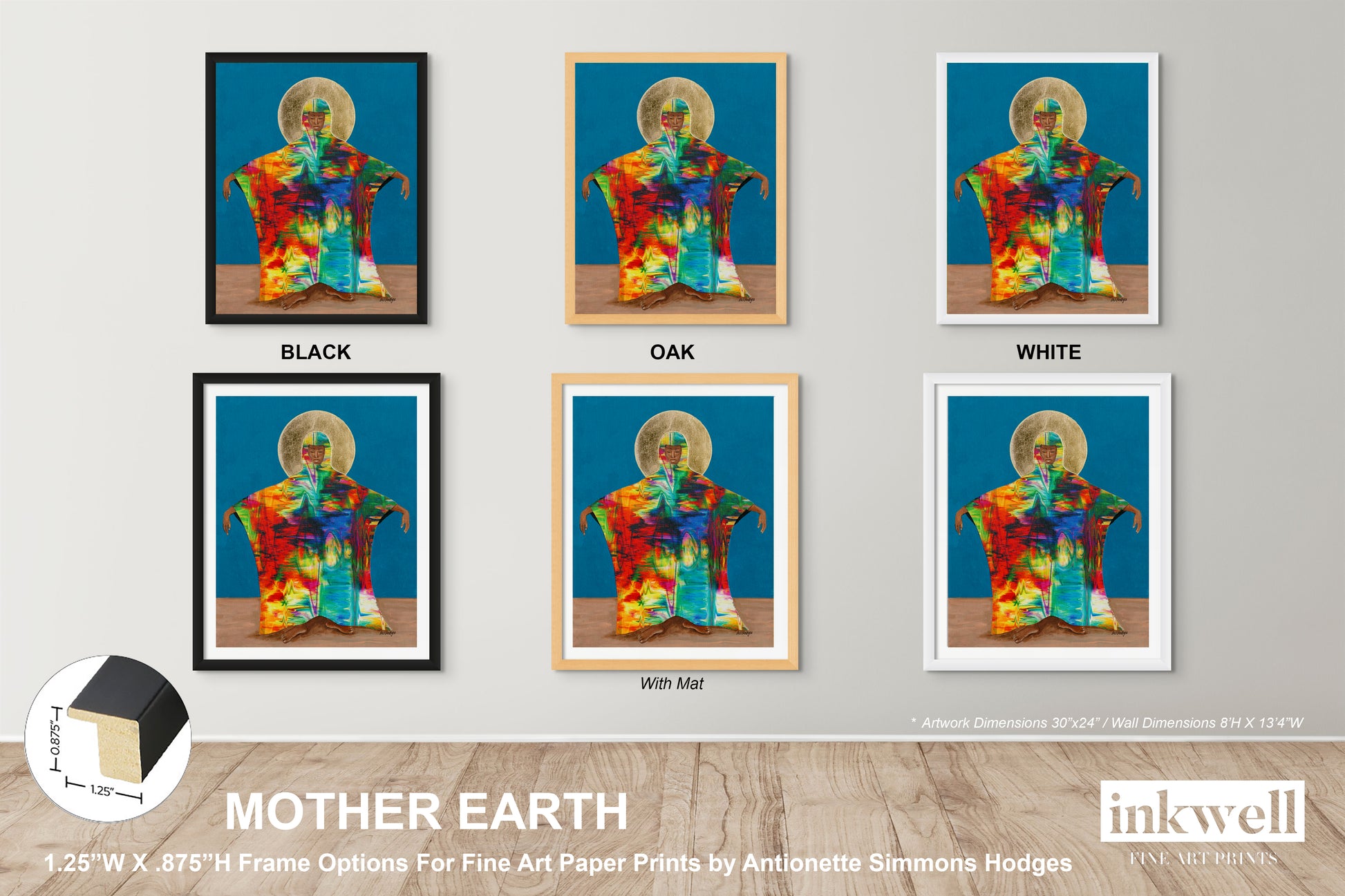 Mother Earth - Framed Fine Art Print - Antionette's Artistry