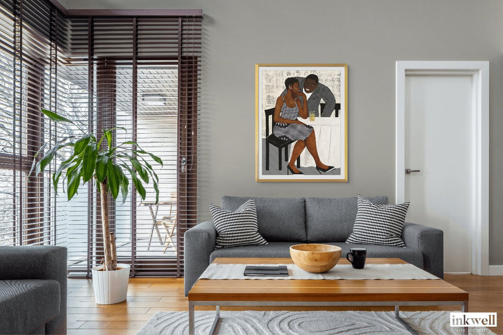 The Conversation - Framed Fine Art Print - Antionette's Artistry