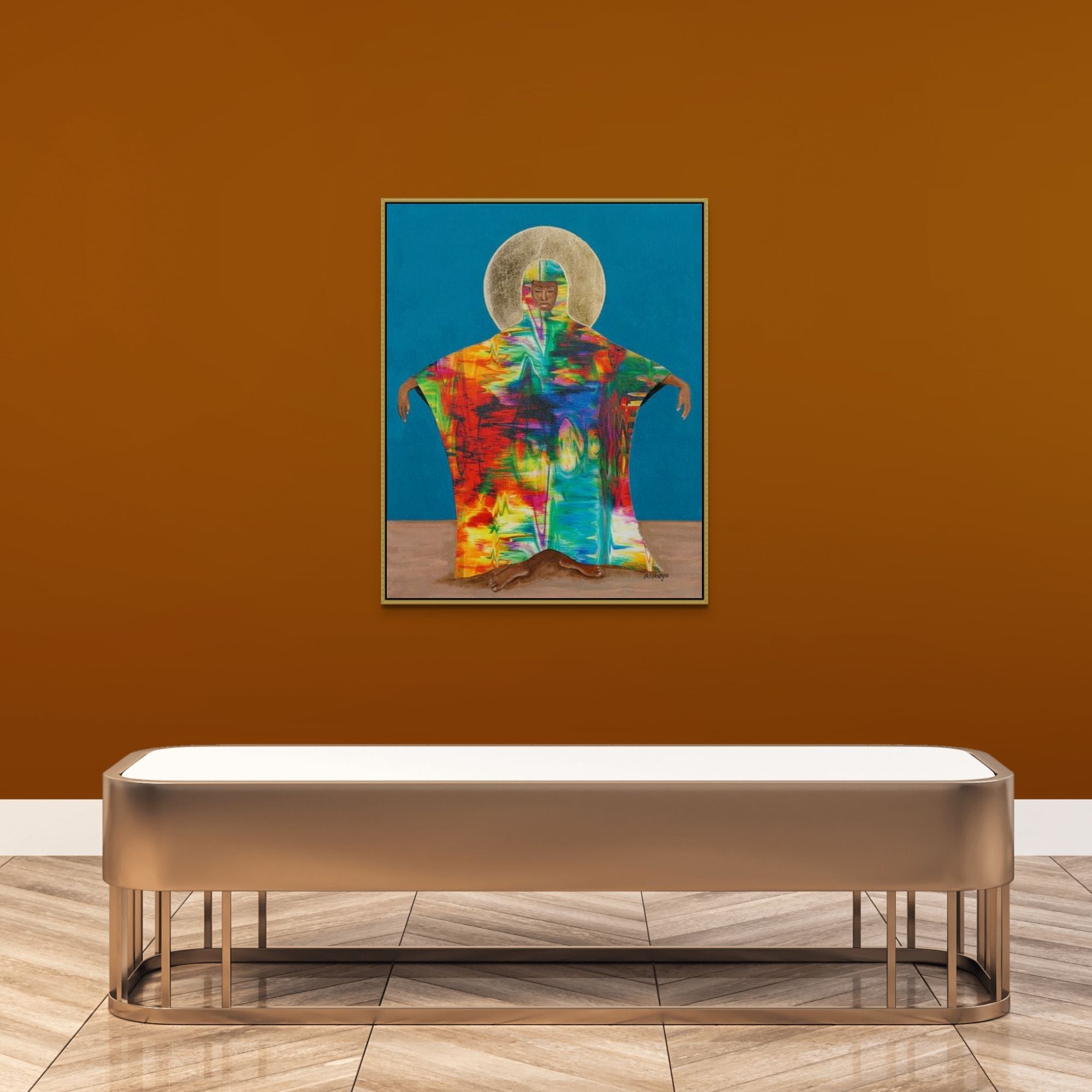 Mother Earth - Framed Stretched Canvas Print - Antionette's Artistry