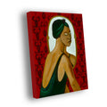 Woman in the Mirror - Stretched Canvas Print - Antionette's Artistry