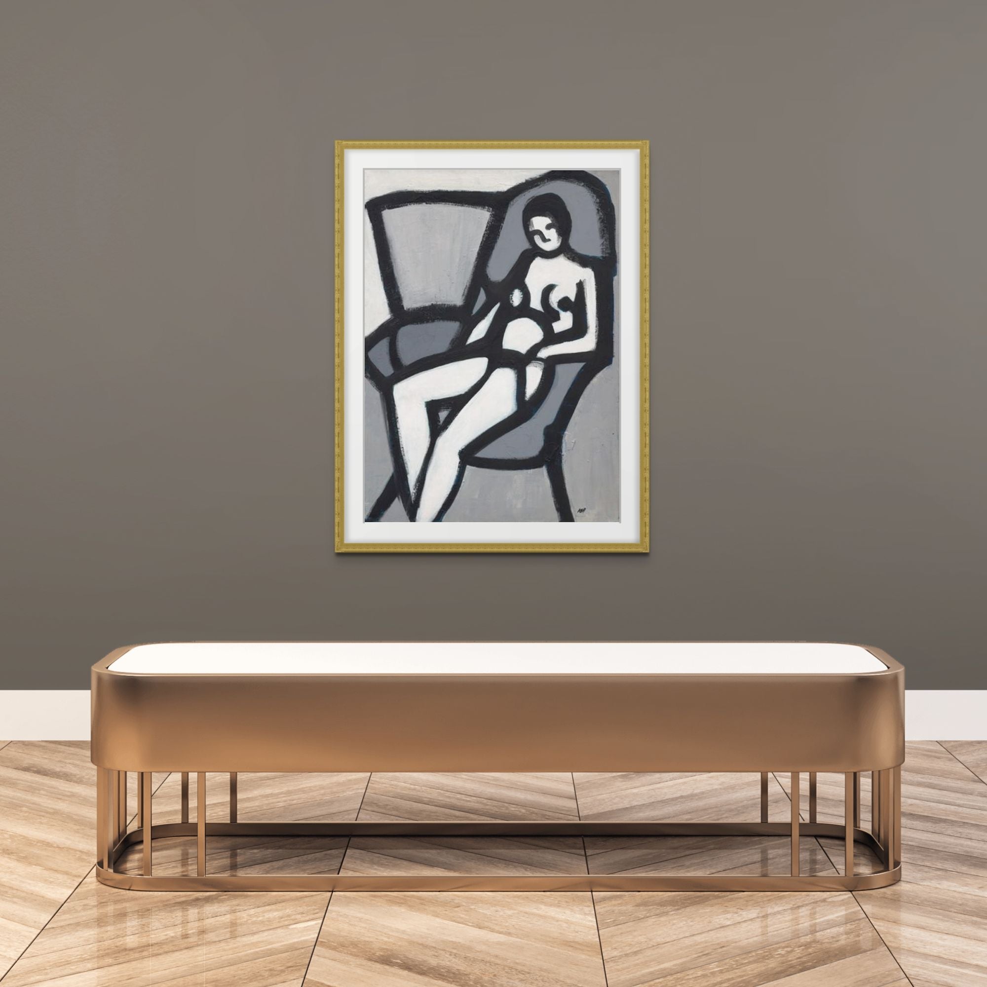 The Model - Fine Art Print - Antionette's Artistry