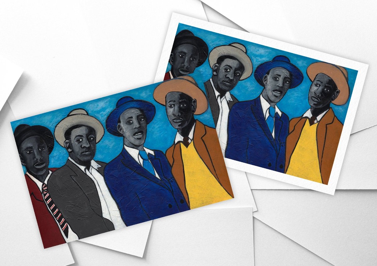Four Guys - Fine Art Print - Antionette's Artistry