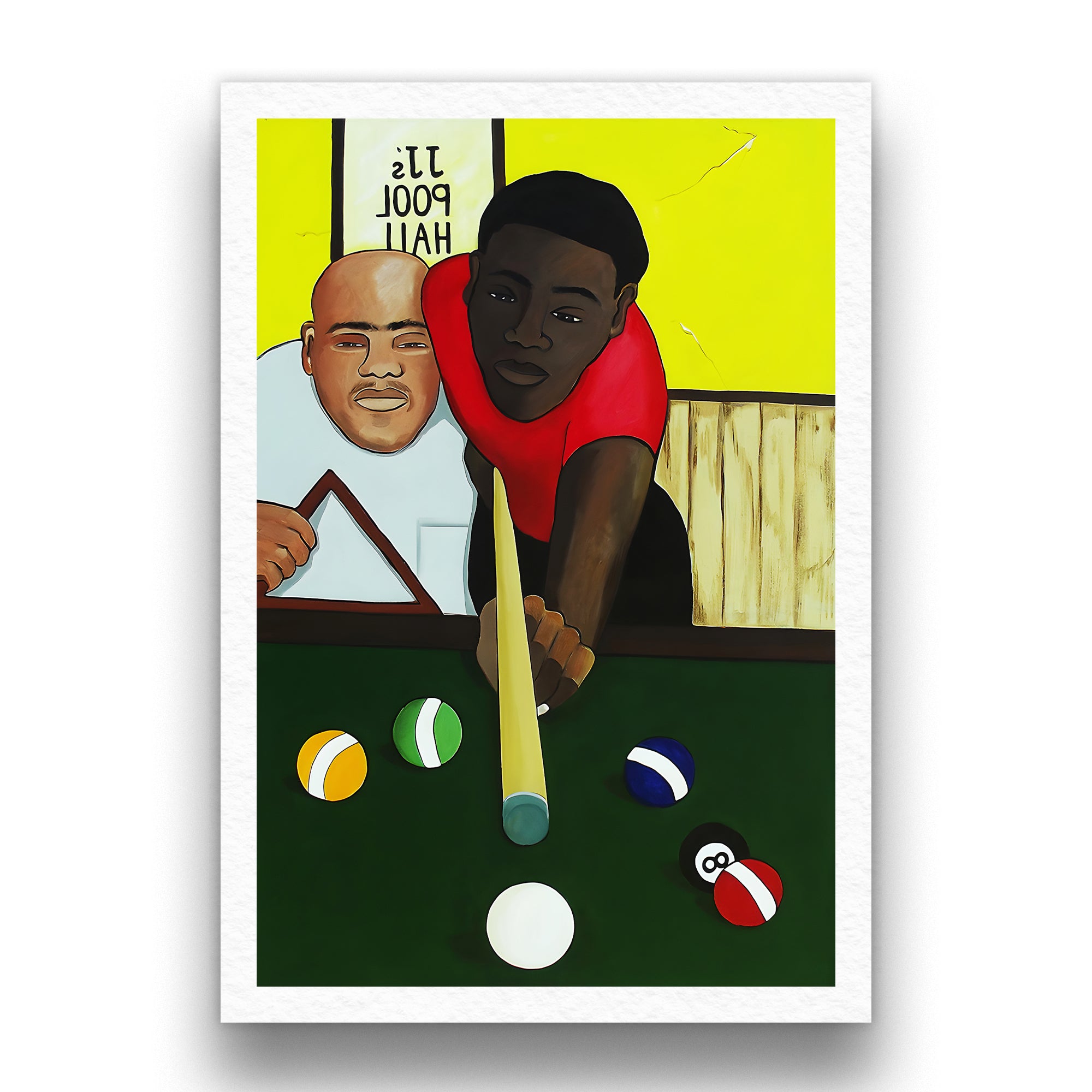 Pool Hall - Fine Art Print - Antionette's Artistry