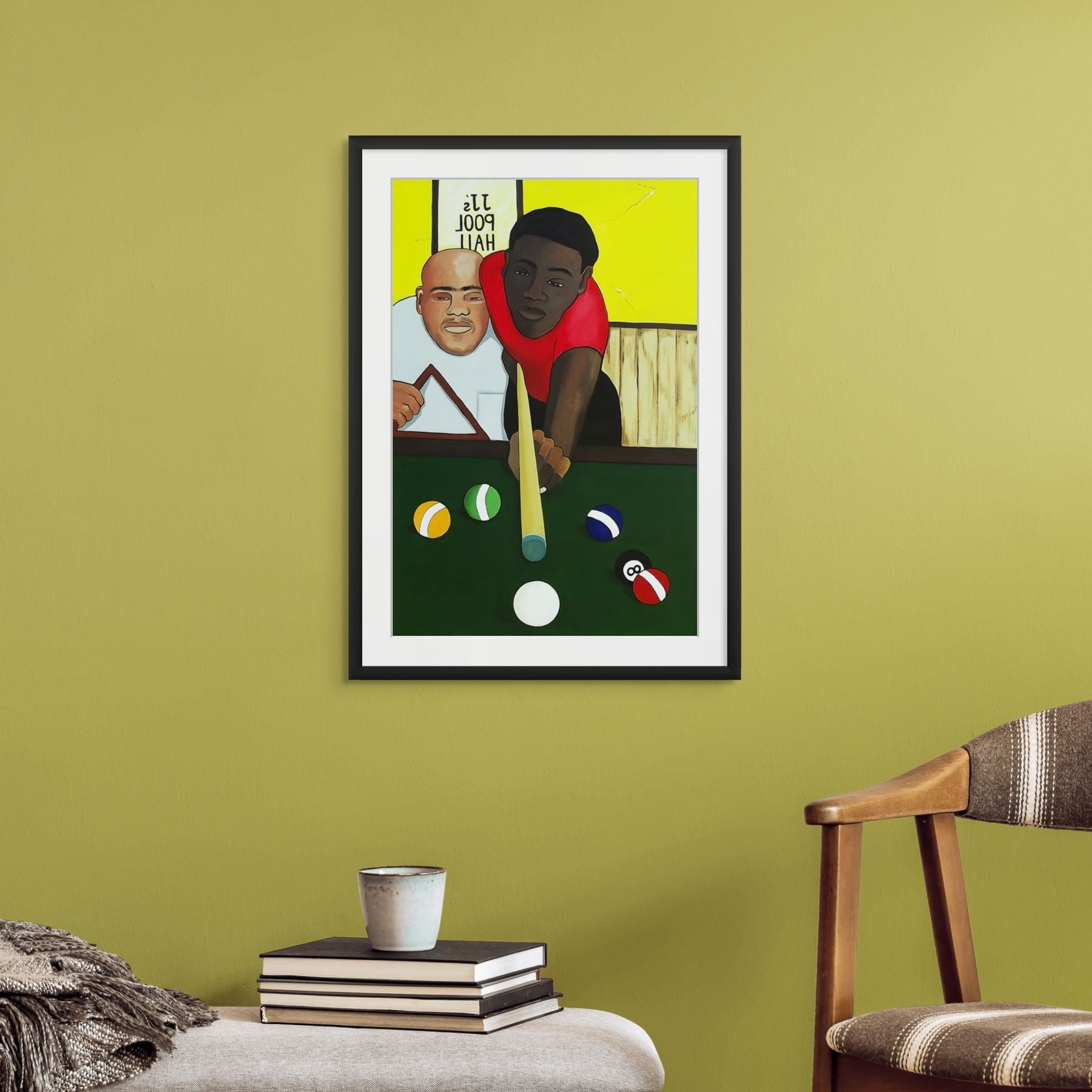 Pool Hall - Fine Art Print - Antionette's Artistry