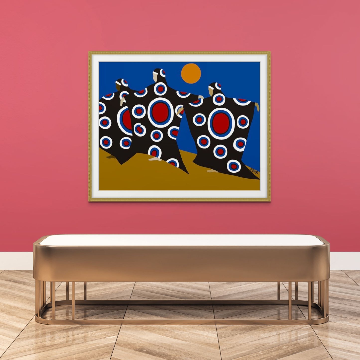 Dance of the Dougla - Fine Art Print - Antionette's Artistry