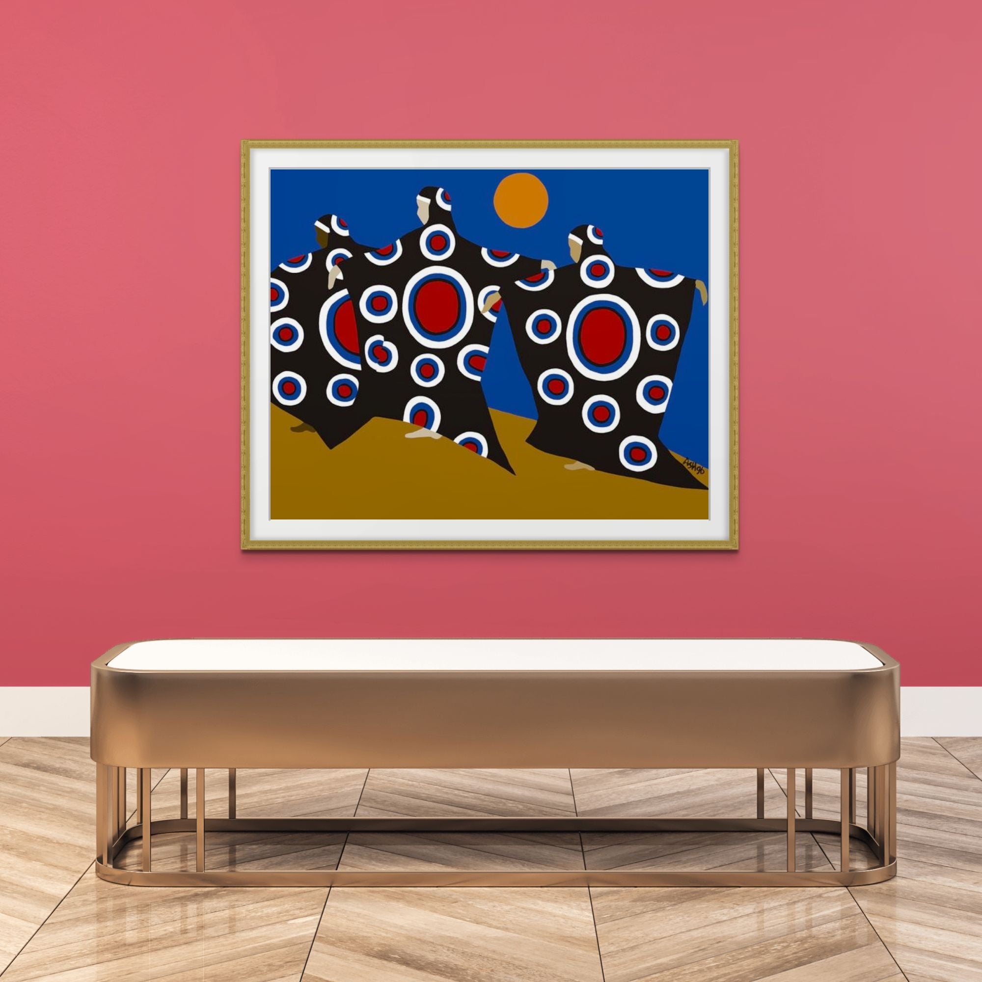 Dance of the Dougla - Fine Art Print - Antionette's Artistry