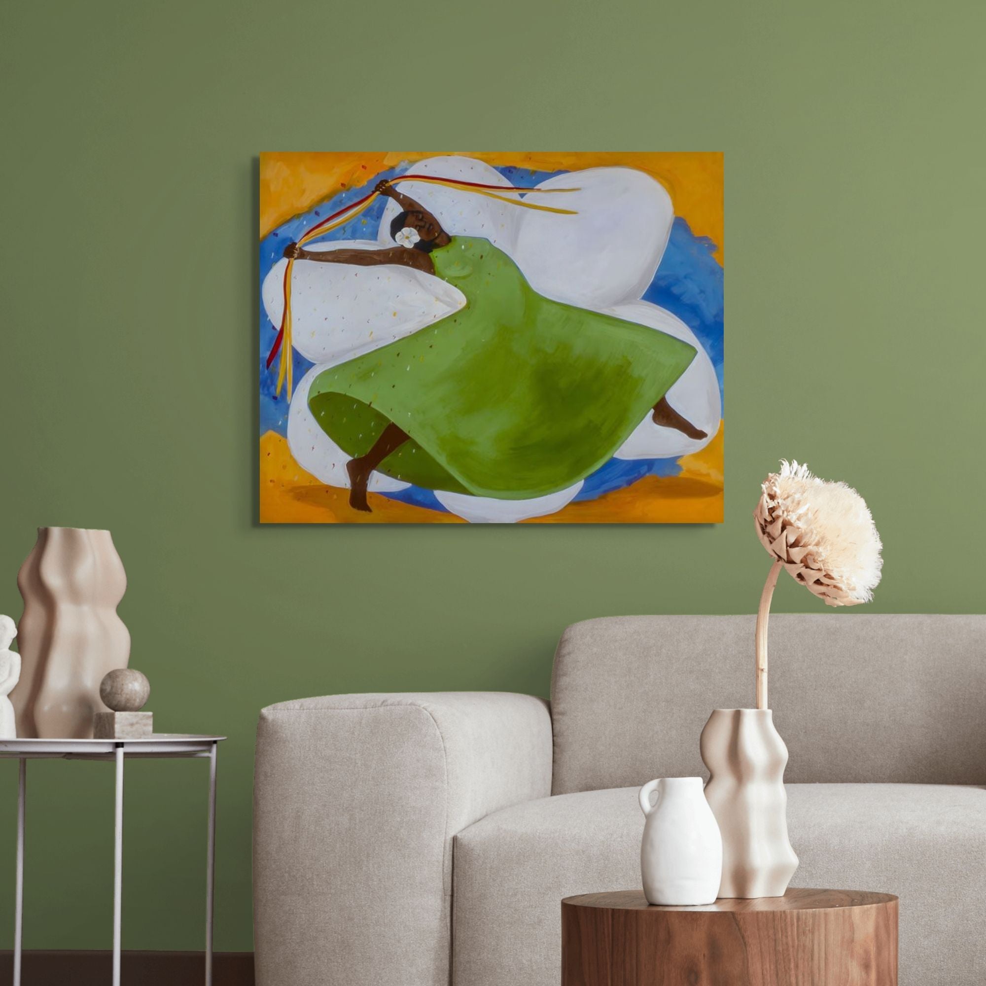 Carnival - Stretched Canvas Print - Antionette's Artistry
