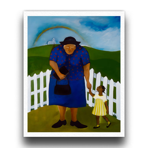 Goin' to Church - Fine Art Print - Antionette's Artistry