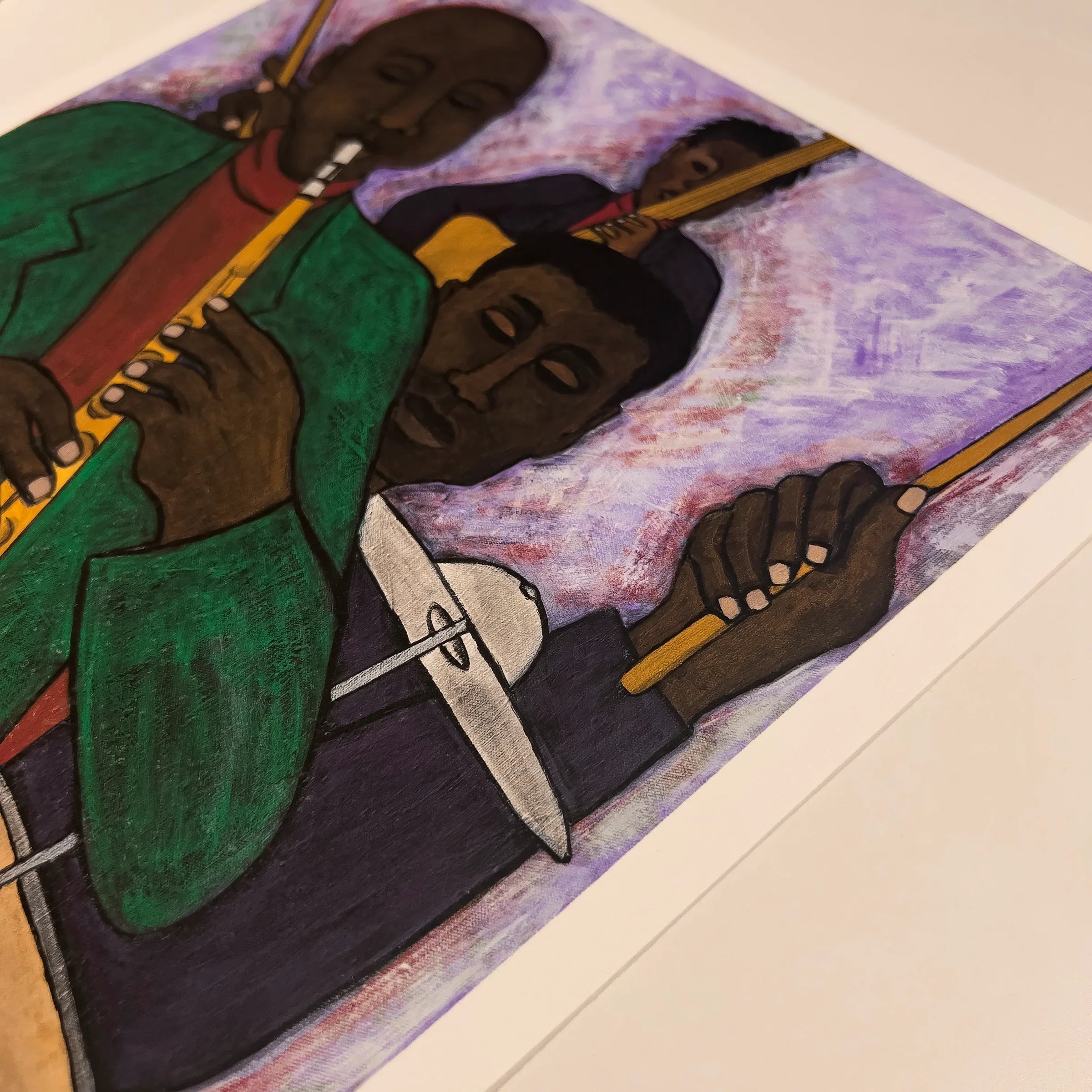 The Three Musicians - Fine Art Print - Antionette's Artistry