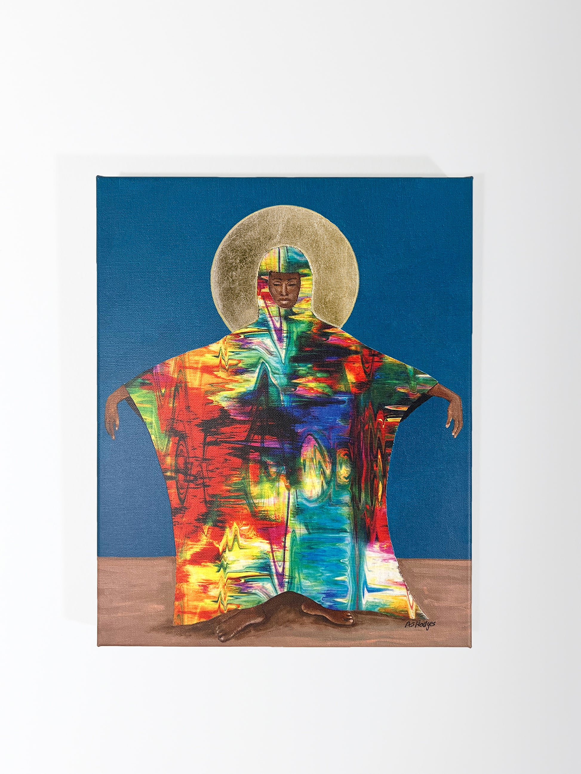 Mother Earth - Stretched Canvas Print - Afrocentric Artwork -Afrofuturist art