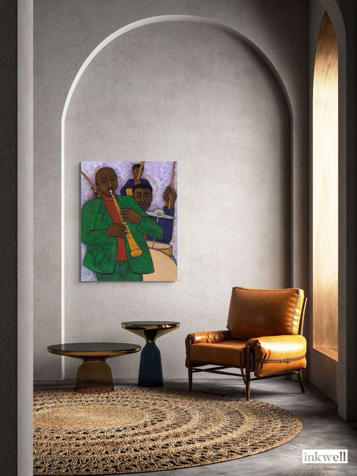 The Three Musicians - Stretched Canvas Print - Antionette's Artistry