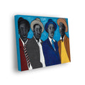 Four Guys -  Black Culture Canvas Wall Art - Antionette Simmons Hodges