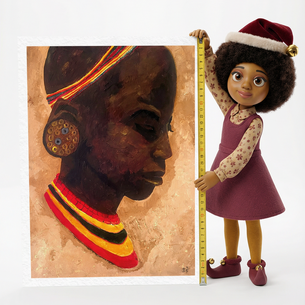 Mariama, God’s Gift – African Heritage Fine Art Print